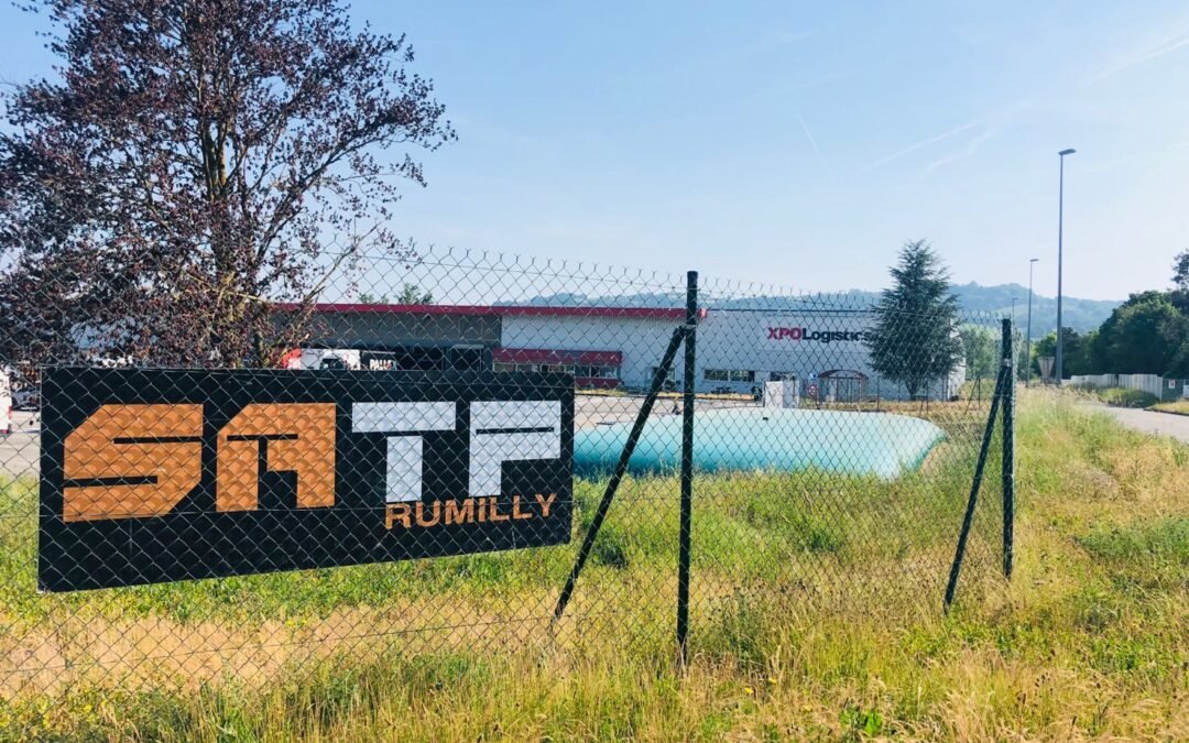 Installation d’une citerne incendie 240m3 avec piquages et canalisations enterrés