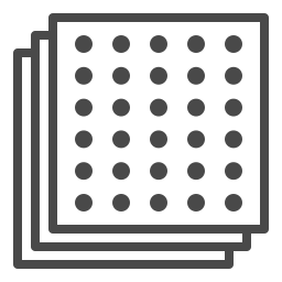 Large choix de matériaux